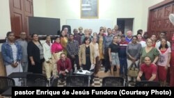 Miembros de la Alianza de Cristianos de Cuba